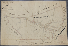 217085 Wijkhuisnummerplattegrond van Wijk M of gemeente Lauwerecht te Utrecht, grofweg omvattend het gebied tussen de ...